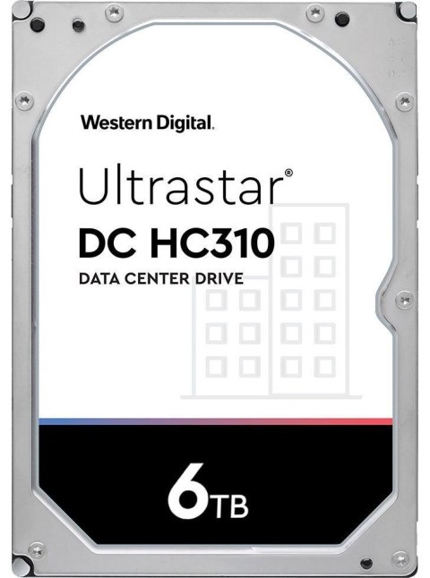 Dysk serwerowy HDD Western Digital Ultrastar DC HC310 (7K6) HUS726T6TAL5204 (6 TB; 3.5"; SAS3) Western Digital Dysk serwerowy HDD Western Digital Ultrastar DC HC310 (7K6) HUS726T6TAL5204 (6 TB; 3.5"; SAS3) Western Digital