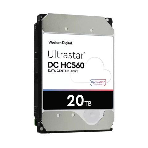 Dysk serwerowy HDD Western Digital Ultrastar DC HC560 WUH722020BL5204 (20 TB; 3.5"; SAS) Western Digital Dysk serwerowy HDD Western Digital Ultrastar DC HC560 WUH722020BL5204 (20 TB; 3.5"; SAS) Western Digital