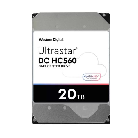 Dysk serwerowy HDD Western Digital Ultrastar DC HC560 WUH722020BLE6L4 (20 TB; 3.5"; SATA III) Western Digital