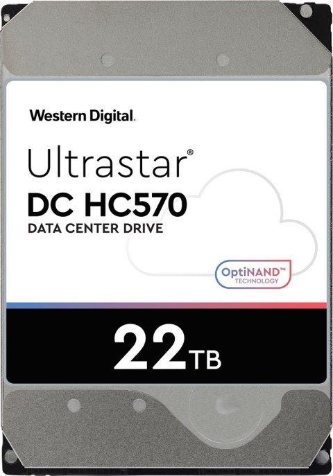Dysk serwerowy HDD Western Digital Ultrastar DC HC570 WUH722222ALE6L4 (22 TB; 3.5"; SATA III) Western Digital Dysk serwerowy HDD Western Digital Ultrastar DC HC570 WUH722222ALE6L4 (22 TB; 3.5"; SATA III) Western Digital