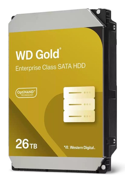 Dysk twardy HDD WD Gold 26TB 3,5" SATA WD261KRYZ WD Dysk twardy HDD WD Gold 26TB 3,5" SATA WD261KRYZ WD