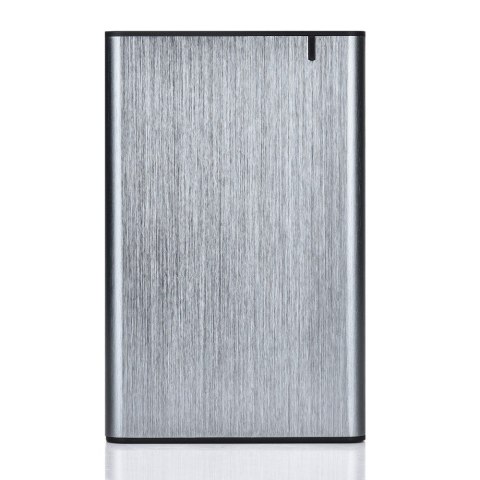 GEMBIRD OBUDOWA USB 3.1 NA DYSK HDD/SSD 2.5'' SATA SZCZOTKOWANE ALUMINIUM, SZARA GEMBIRD GEMBIRD OBUDOWA USB 3.1 NA DYSK HDD/SSD 2.5'' SATA SZCZOTKOWANE ALUMINIUM, SZARA GEMBIRD