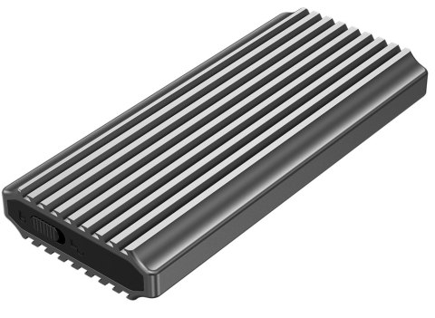 GEMBIRD OBUDOWA USB 3.1 NA DYSK M.2 NVME, RGB, ALUMINIOWA GEMBIRD GEMBIRD OBUDOWA USB 3.1 NA DYSK M.2 NVME, RGB, ALUMINIOWA GEMBIRD