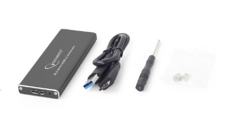 Kieszeń GEMBIRD EE2280-U3C-01 (M.2; Micro USB 3.0 B; Aluminium; kolor czarny) GEMBIRD Kieszeń GEMBIRD EE2280-U3C-01 (M.2; Micro USB 3.0 B; Aluminium; kolor czarny) GEMBIRD