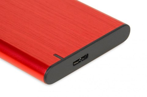 OBUDOWA I-BOX HD-05 ZEW 2,5" USB 3.1 GEN.1 RED IBOX OBUDOWA I-BOX HD-05 ZEW 2,5" USB 3.1 GEN.1 RED IBOX