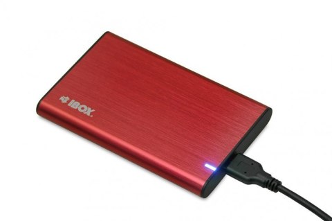 OBUDOWA I-BOX HD-05 ZEW 2,5" USB 3.1 GEN.1 RED IBOX OBUDOWA I-BOX HD-05 ZEW 2,5" USB 3.1 GEN.1 RED IBOX