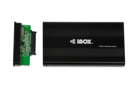 Obudowa IBOX HD-02 ZEW. 2,5" USB 3.0 IEU3F02 (2.5"; USB 3.0; Aluminium; kolor czarny) IBOX Obudowa IBOX HD-02 ZEW. 2,5" USB 3.0 IEU3F02 (2.5"; USB 3.0; Aluminium; kolor czarny) IBOX