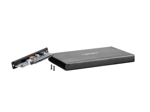 Obudowa NATEC Rhino GO NKZ-0941 (2.5"; USB 3.0; Aluminium; kolor czarny) NATEC Obudowa NATEC Rhino GO NKZ-0941 (2.5"; USB 3.0; Aluminium; kolor czarny) NATEC