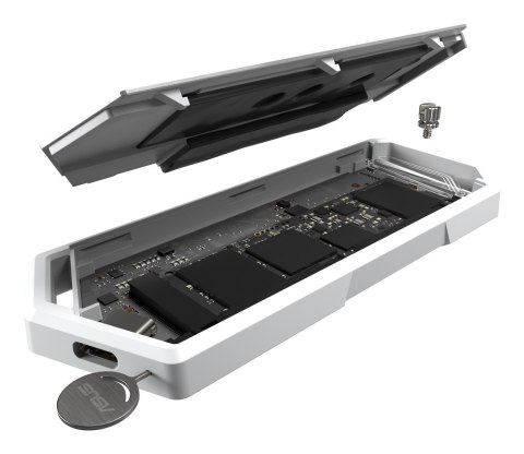 Obudowa dysku ASUS ROG STRIX ARION White ASUS Obudowa dysku ASUS ROG STRIX ARION White ASUS
