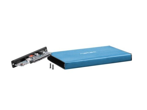 Obudowa na dysk NATEC Rhino Go NKZ-1280 (2.5"; USB 3.0; Aluminium; kolor niebieski) NATEC Obudowa na dysk NATEC Rhino Go NKZ-1280 (2.5"; USB 3.0; Aluminium; kolor niebieski) NATEC