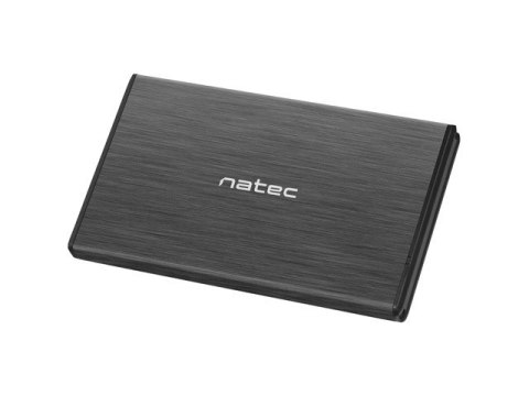 Obudowa na dysk NATEC Rhino NKZ-0275 (2.5"; USB 2.0; Aluminium; kolor czarny) NATEC Obudowa na dysk NATEC Rhino NKZ-0275 (2.5"; USB 2.0; Aluminium; kolor czarny) NATEC