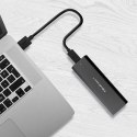 QOLTEC OBUDOWA DO DYSKÓW KIESZEŃ M.2 SATA SSD | NGFF | USB TYP C Qoltec