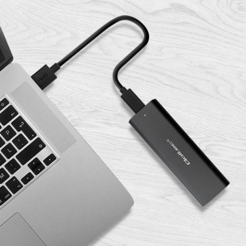 QOLTEC OBUDOWA DO DYSKÓW KIESZEŃ M.2 SATA SSD | NGFF | USB TYP C Qoltec QOLTEC OBUDOWA DO DYSKÓW KIESZEŃ M.2 SATA SSD | NGFF | USB TYP C Qoltec