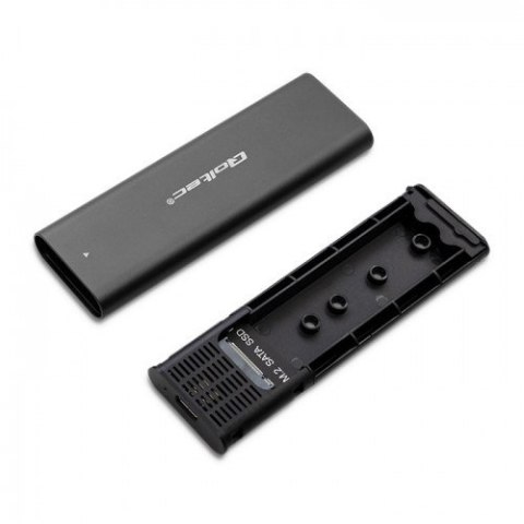QOLTEC OBUDOWA DO DYSKÓW KIESZEŃ M.2 SATA SSD | NGFF | USB TYP C Qoltec QOLTEC OBUDOWA DO DYSKÓW KIESZEŃ M.2 SATA SSD | NGFF | USB TYP C Qoltec