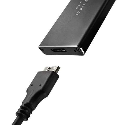 QOLTEC OBUDOWA DO DYSKÓW SSD M.2 SATA | NGFF | USB 3.0 Qoltec QOLTEC OBUDOWA DO DYSKÓW SSD M.2 SATA | NGFF | USB 3.0 Qoltec