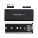 QOLTEC OBUDOWA DO DYSKÓW SSD M.2 SATA | NGFF | USB 3.0 Qoltec