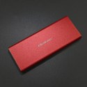 QOLTEC OBUDOWA NA DYSK M.2 SSD | SATA | NGFF | USB 3.0 | SUPER SPEED 5GB/S | 2TB | CZERWONY Qoltec