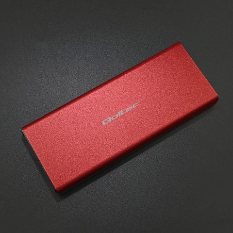 QOLTEC OBUDOWA NA DYSK M.2 SSD | SATA | NGFF | USB 3.0 | SUPER SPEED 5GB/S | 2TB | CZERWONY Qoltec QOLTEC OBUDOWA NA DYSK M.2 SSD | SATA | NGFF | USB 3.0 | SUPER SPEED 5GB/S | 2TB | CZERWONY Qoltec