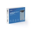 SAVIO ZEWNĘTRZNA OBUDOWA NA DYSK HDD/SDD 2,5", USB 3.0, TRANSPARENTNA, AK-66 SAVIO