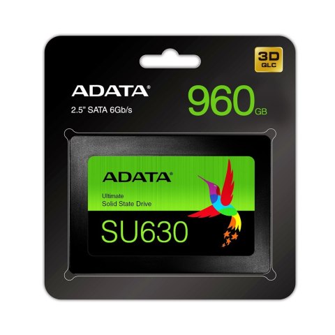 Dysk SSD ADATA Ultimate SU630 480GB 2,5" SATA III ADATA Dysk SSD ADATA Ultimate SU630 480GB 2,5" SATA III ADATA