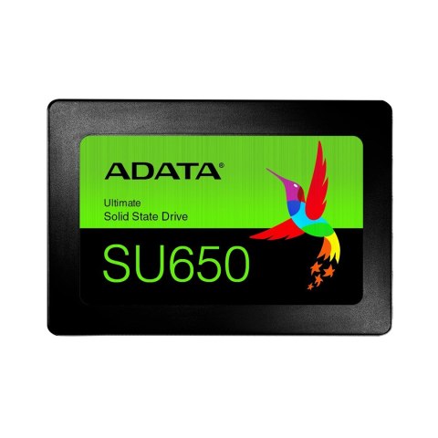 Dysk SSD ADATA Ultimate SU650 1TB 2.5" SATA III ADATA Dysk SSD ADATA Ultimate SU650 1TB 2.5" SATA III ADATA