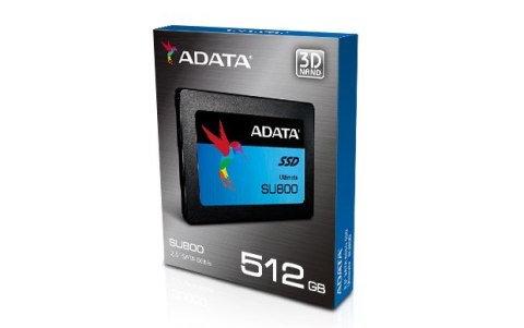 Dysk SSD ADATA Ultimate SU800 512GB 2,5" SATA III ADATA Dysk SSD ADATA Ultimate SU800 512GB 2,5" SATA III ADATA