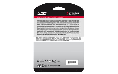 Dysk SSD Kingston A400 (240GB; 2.5"; SATA 3.0; SA400S37/240G) Kingston Dysk SSD Kingston A400 (240GB; 2.5"; SATA 3.0; SA400S37/240G) Kingston