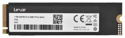 Dysk SSD Lexar NM790 1TB M.2 PCIe NVMe Lexar Dysk SSD Lexar NM790 1TB M.2 PCIe NVMe Lexar