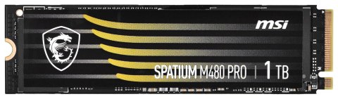 Dysk SSD MSI SPATIUM M480 Pro 1TB PCIe 4.0 NVMe M.2 2280 MSI Dysk SSD MSI SPATIUM M480 Pro 1TB PCIe 4.0 NVMe M.2 2280 MSI