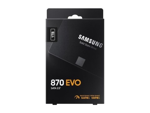 Dysk SSD Samsung 870 EVO MZ-77E1T0B 1TB SATA Samsung Dysk SSD Samsung 870 EVO MZ-77E1T0B 1TB SATA Samsung