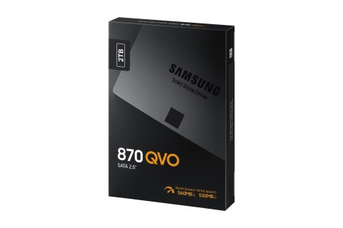 Dysk SSD Samsung 870 QVO 2TB (MZ-77Q2T0BW) Samsung Dysk SSD Samsung 870 QVO 2TB (MZ-77Q2T0BW) Samsung