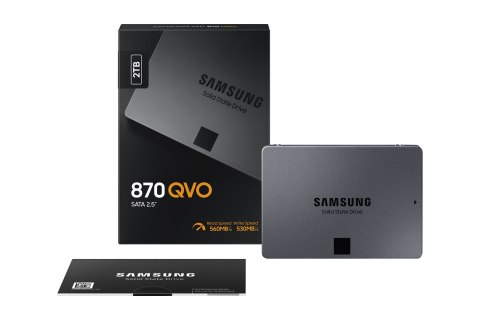 Dysk SSD Samsung 870 QVO 2TB (MZ-77Q2T0BW) Samsung Dysk SSD Samsung 870 QVO 2TB (MZ-77Q2T0BW) Samsung