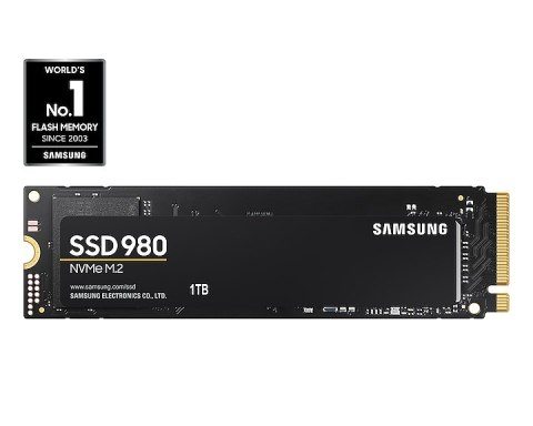 Dysk SSD Samsung 980 1 TB M.2 2280 PCI-E x4 Gen3 NVMe (MZ-V8V1T0BW) Samsung Dysk SSD Samsung 980 1 TB M.2 2280 PCI-E x4 Gen3 NVMe (MZ-V8V1T0BW) Samsung