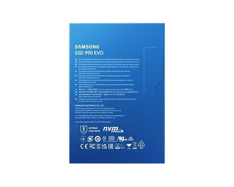 Dysk SSD Samsung 990 EVO 1TB M.2 2280 PCI-E x4 Gen4 NVMe Samsung Dysk SSD Samsung 990 EVO 1TB M.2 2280 PCI-E x4 Gen4 NVMe Samsung