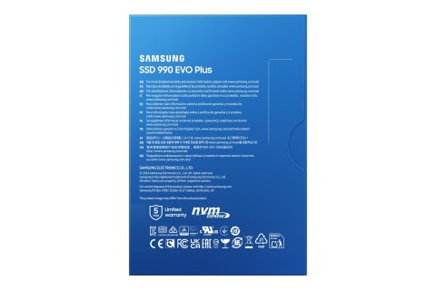Dysk SSD Samsung 990 EVO Plus 2TB M.2 PCI-E x4 NVMe 5.0x2 Samsung Dysk SSD Samsung 990 EVO Plus 2TB M.2 PCI-E x4 NVMe 5.0x2 Samsung