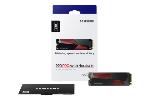 Dysk SSD Samsung 990 PRO Heatsink 4TB Samsung Dysk SSD Samsung 990 PRO Heatsink 4TB Samsung