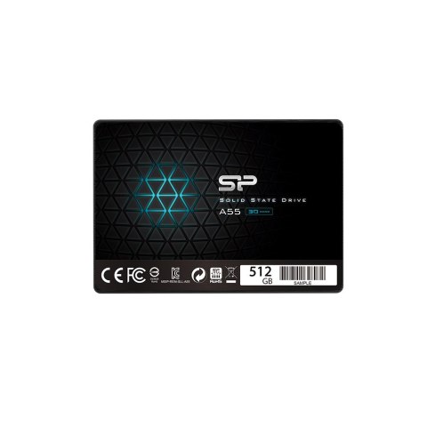 Dysk SSD Silicon Power Ace A55 512GB 2,5" SATA III 560/530 MB/s (SP512GBSS3A55S25) Silicon Power Dysk SSD Silicon Power Ace A55 512GB 2,5" SATA III 560/530 MB/s (SP512GBSS3A55S25) Silicon Power