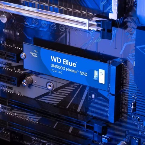 Dysk SSD WD Blue SN5000 500GB M.2 NVMe WDS500G4B0E WD Dysk SSD WD Blue SN5000 500GB M.2 NVMe WDS500G4B0E WD