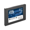 SSD PATRIOT P220 512GB SATA3 2,5" Patriot Memory