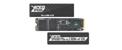 SSD PATRIOT VIPER VP4300 2TB M.2 2280 NVMe PCIe Gen4X4 ( up to 7400MB/s ) Patriot Memory SSD PATRIOT VIPER VP4300 2TB M.2 2280 NVMe PCIe Gen4X4 ( up to 7400MB/s ) Patriot Memory