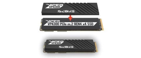 SSD PATRIOT VIPER VP4300 2TB M.2 2280 NVMe PCIe Gen4X4 ( up to 7400MB/s ) Patriot Memory SSD PATRIOT VIPER VP4300 2TB M.2 2280 NVMe PCIe Gen4X4 ( up to 7400MB/s ) Patriot Memory