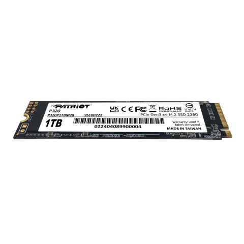 SSD Patriot Viper P320 M.2 PCI-Ex4 NVMe 1TB 3GB/s Patriot Memory SSD Patriot Viper P320 M.2 PCI-Ex4 NVMe 1TB 3GB/s Patriot Memory