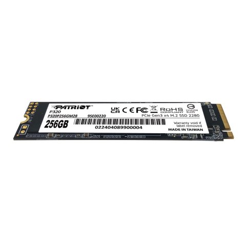 SSD Patriot Viper P320 M.2 PCI-Ex4 NVMe 256GB 2.2GB/s Patriot Memory SSD Patriot Viper P320 M.2 PCI-Ex4 NVMe 256GB 2.2GB/s Patriot Memory