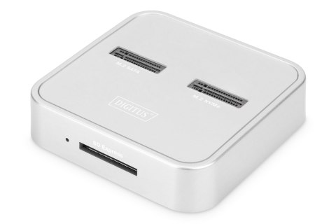DIGITUS STACJA DOKUJĄCA DO SSD M.2 NVME + M.2 SATA Z CZYTNIKIEM KART SD EXPRESS, USB-C DA-71546 DIGITUS DIGITUS STACJA DOKUJĄCA DO SSD M.2 NVME + M.2 SATA Z CZYTNIKIEM KART SD EXPRESS, USB-C DA-71546 DIGITUS