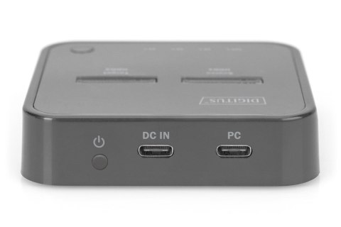 DIGITUS STACJA DOKUJĄCA DO SSD M.2 NVME Z FUNKCJĄ KLONOWANIA OFFLINE, USB-C, CZARNA DA-71545 DIGITUS DIGITUS STACJA DOKUJĄCA DO SSD M.2 NVME Z FUNKCJĄ KLONOWANIA OFFLINE, USB-C, CZARNA DA-71545 DIGITUS