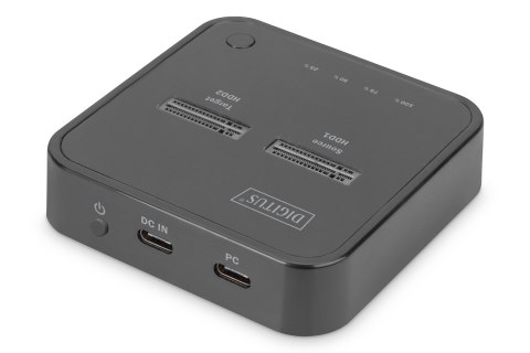 DIGITUS STACJA DOKUJĄCA DO SSD M.2 NVME Z FUNKCJĄ KLONOWANIA OFFLINE, USB-C, CZARNA DA-71545 DIGITUS DIGITUS STACJA DOKUJĄCA DO SSD M.2 NVME Z FUNKCJĄ KLONOWANIA OFFLINE, USB-C, CZARNA DA-71545 DIGITUS