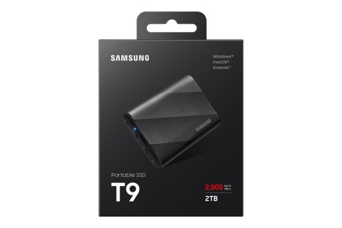Dysk SSD Samsung T9 2TB MU-PG2T0B/EU Samsung Dysk SSD Samsung T9 2TB MU-PG2T0B/EU Samsung