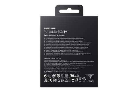 Dysk SSD Samsung T9 2TB MU-PG2T0B/EU Samsung Dysk SSD Samsung T9 2TB MU-PG2T0B/EU Samsung