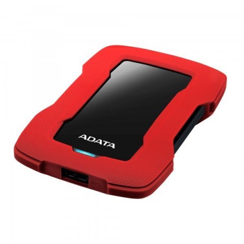 Dysk zewnętrzny HDD ADATA HD330 (2TB; 2.5"; USB 3.2; czerwony) ADATA Dysk zewnętrzny HDD ADATA HD330 (2TB; 2.5"; USB 3.2; czerwony) ADATA