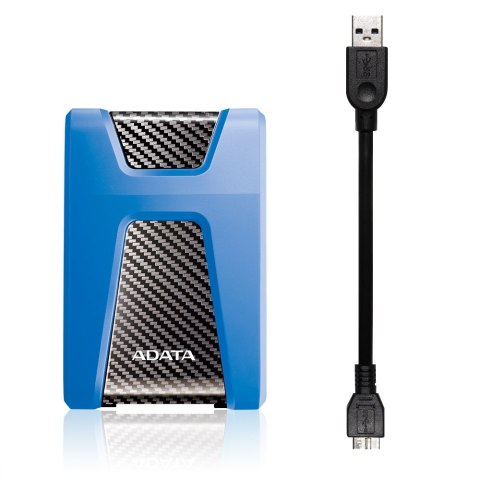 Dysk zewnętrzny HDD ADATA HD650 (1TB; 2.5"; USB 3.2; niebieski) ADATA Dysk zewnętrzny HDD ADATA HD650 (1TB; 2.5"; USB 3.2; niebieski) ADATA